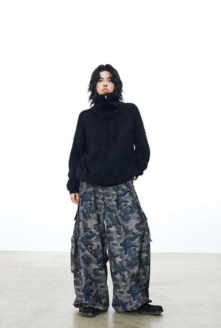 Health Wellness Activities - Fur Collar Pullovers Anime Rabbit Mens
