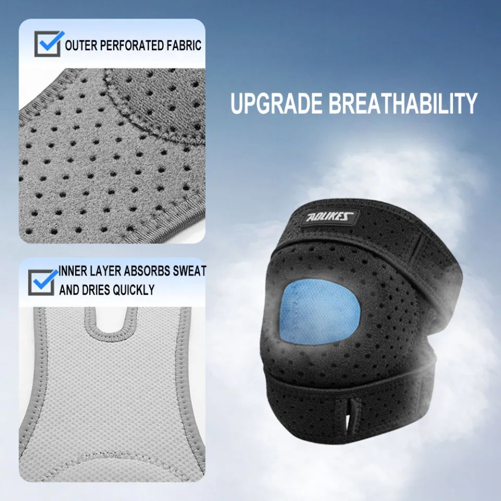New 1PCS Patella Knee Brace Co - Compression Knee Sleeve ulasan dan harga