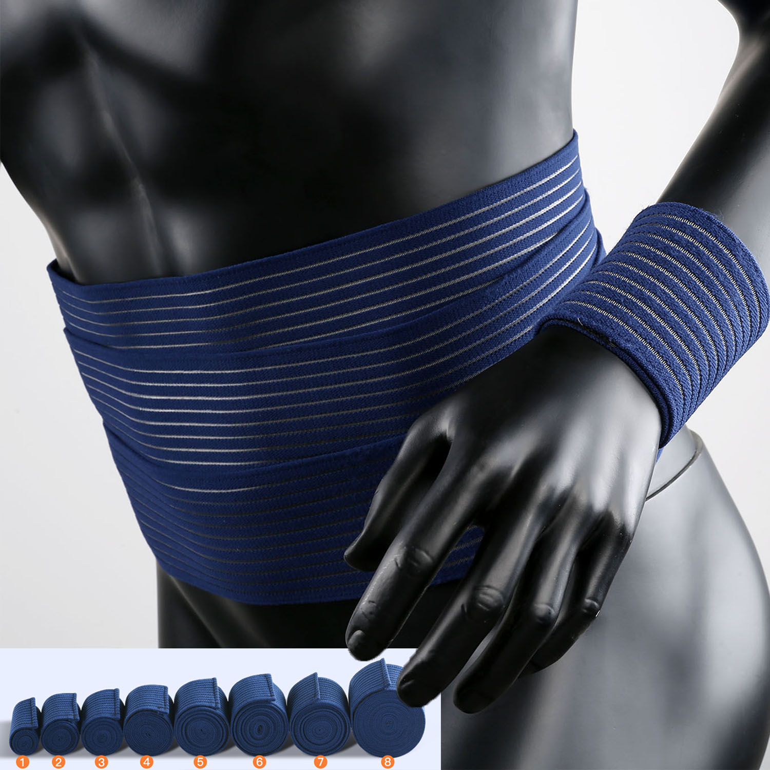 1 PC Tape Compression Bandage  - Compression Knee Sleeve ulasan dan harga