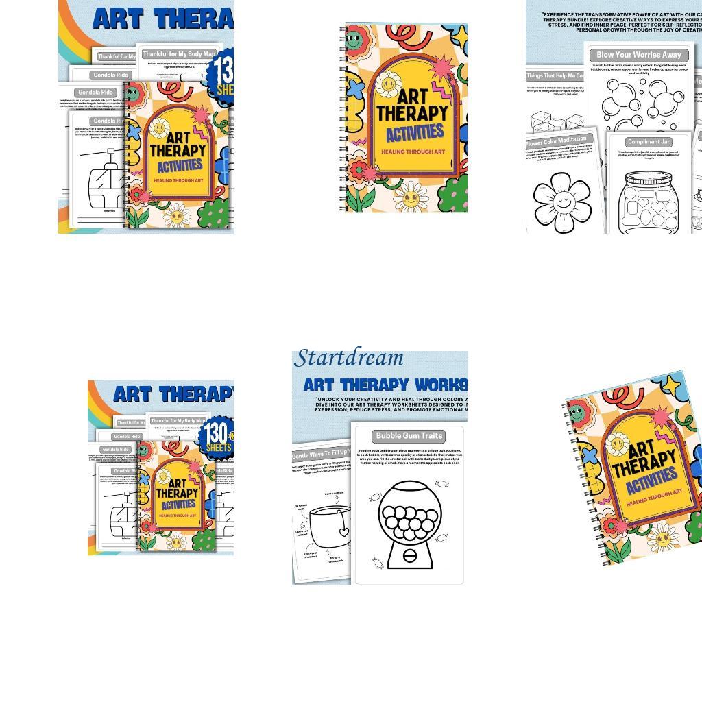 Mental Health Workbook Therape - Health Wellness Activities ulasan dan harga