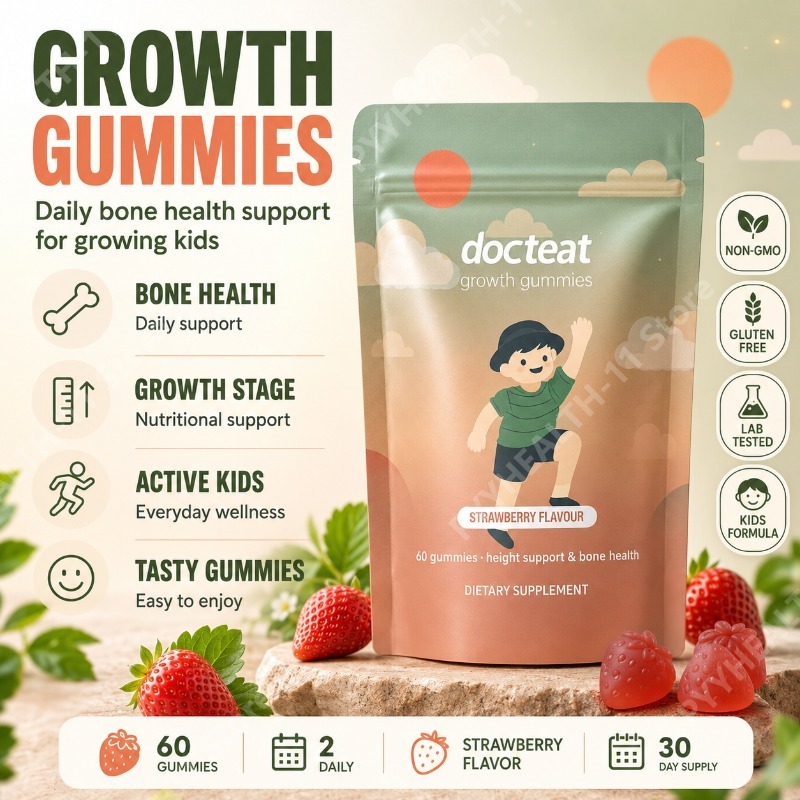 Kids Calcium Gummies Vitamin D - Wellness Health Nutrition ulasan dan harga