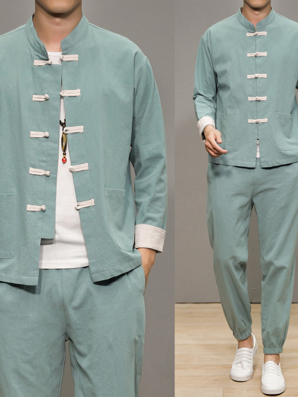 Chinese Style Cotton Linen Tan - Health & Wellness Waiver Indiana ulasan dan harga