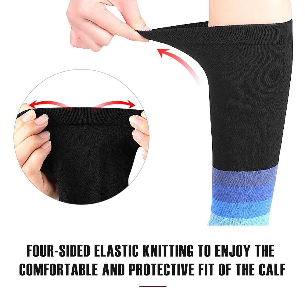 1Pair Calf Compression Sleeve  - Compression Knee Sleeve ulasan dan harga