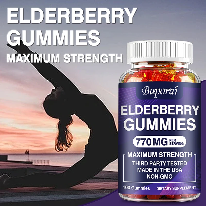 Elderberry Gummies - Smooth Sk - Health Wellness Activities ulasan dan harga