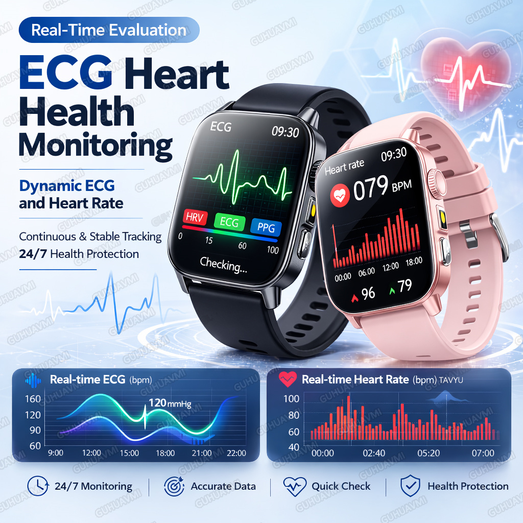 2026 Ultra AI Wellness ECG+PPG - Health Wellness Activities ulasan dan harga